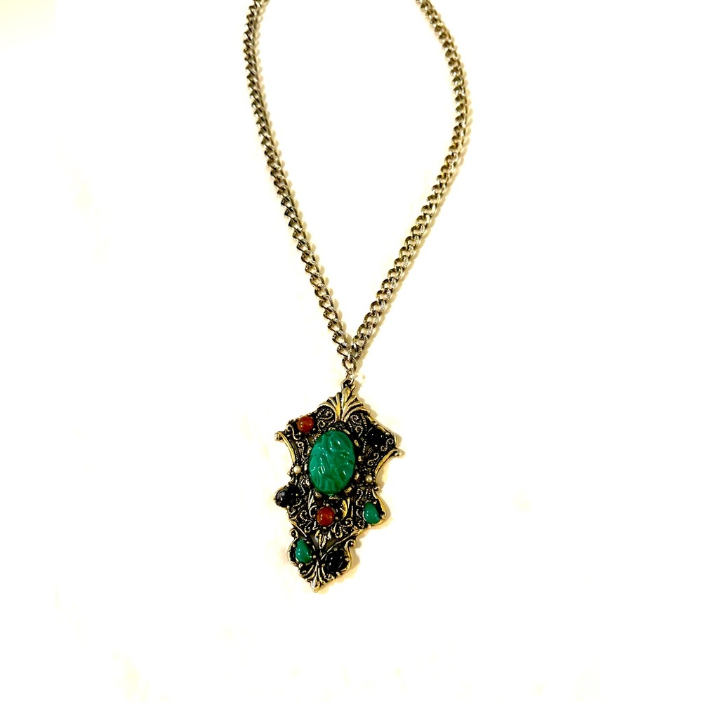Rare Heraldic Gorgeous Medallion PRICE💲DROP⬇️Renaissance RevivalUnisex Stunning